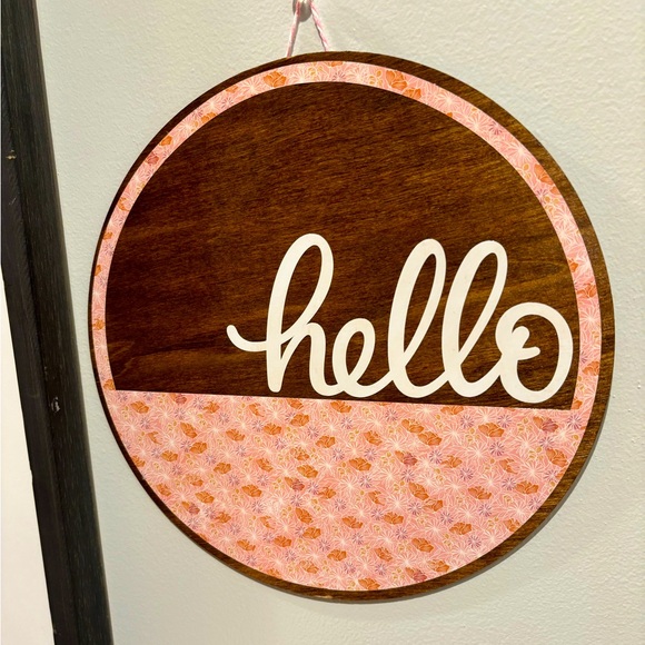 Hand Crafted Other - 🤍Hello🤍 - Wall Decor
